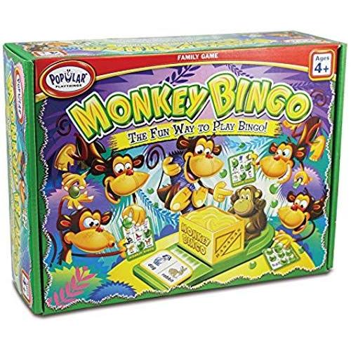 Popular Playthings Monkey Bingo Card Game