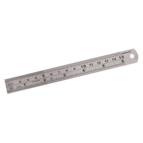 Réglet en inox - 150 mm