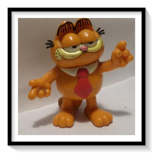 Figurine Garfield Le Chat Garfield En Cravate 1981 Rakuten