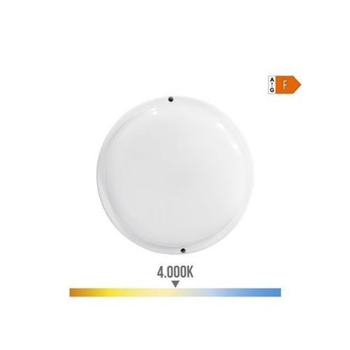 Applique Murale Led Ronde 18w 1820lm 4000k Ø20.8x4.8cm Edm
