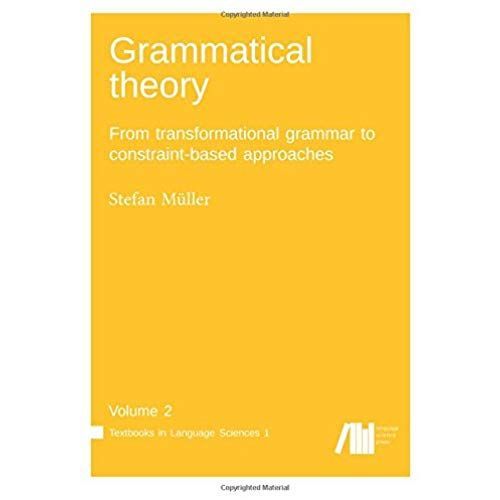 Grammatical Theory Vol. 2