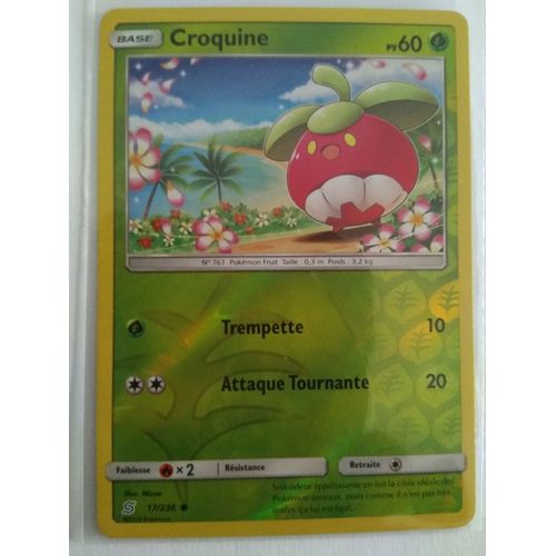 Carte Pokémon Française 17 /236 Croquine Harmonie Des Esprits