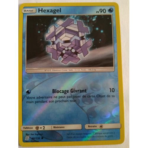 Carte Pokémon Française Reverse 46 /236 Hexagel Harmonie Des Esprits