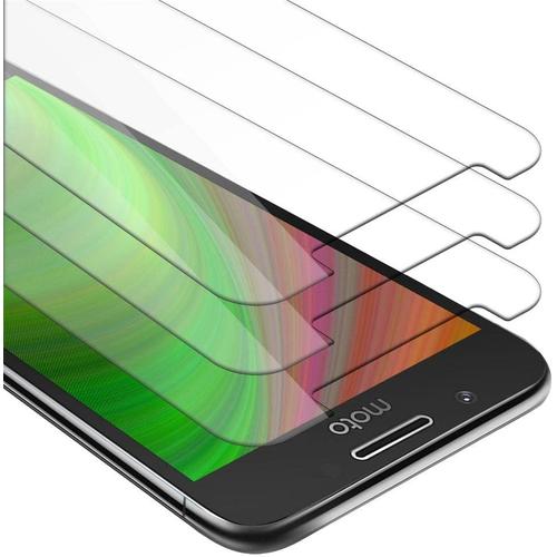 3x Verre Trempé Compatible Avec Motorola Moto G5 En Haute Transparent Pack De 3 Verre De Protection D'écran Trempé Tempered En Dureté 9h Avec 3d Touch