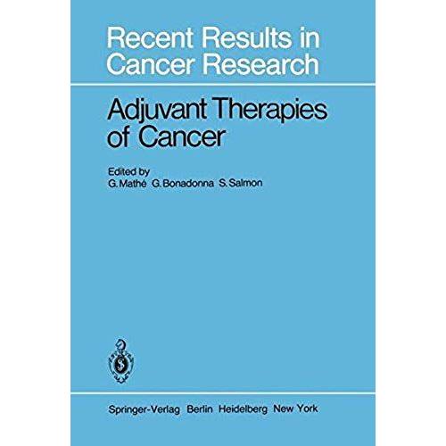 Adjuvant Therapies Of Cancer