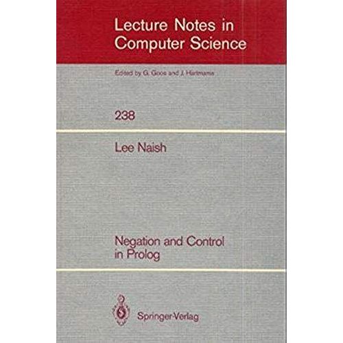 Negation And Control In Prolog