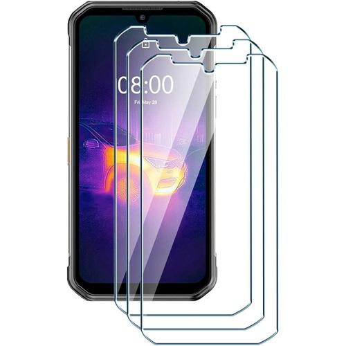 3 Pièces Protecteur D'écran Pour Ulefone Armor 11t 5g Transparent Verre Trempé Ultra Hd Clair Glass Protecteur Vitre Film Protection Membrane For Ulefone Armor 11t 5g