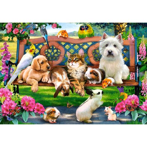 Puzzle 1000 Pièces Pets In The Park