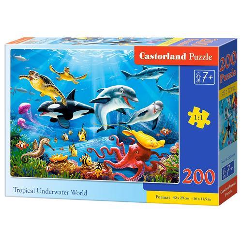 Puzzle 200 Pièces Tropical Underwater World