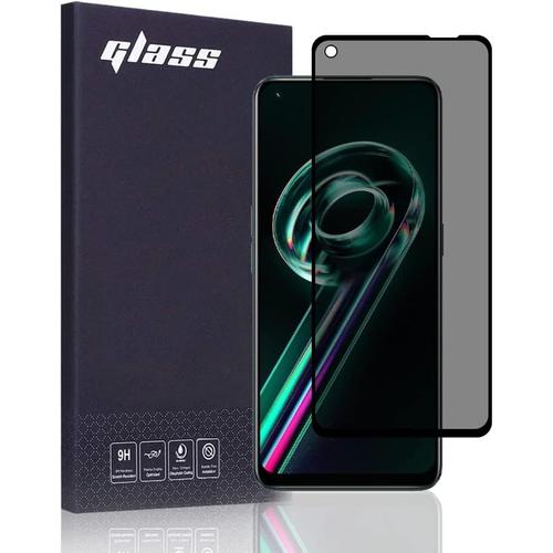 Verre Trempé Anti Espion Compatible Avec Realme 9 5g Realme 9 Pro 5g, Protecteur D'écran 3d Couverture Complète Dureté 9h Case Friendly, Protecteur D'écran De Confidentialité