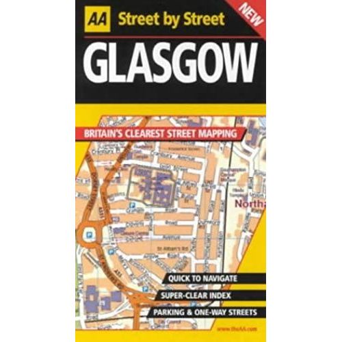 Aa Street By Street Glasgow