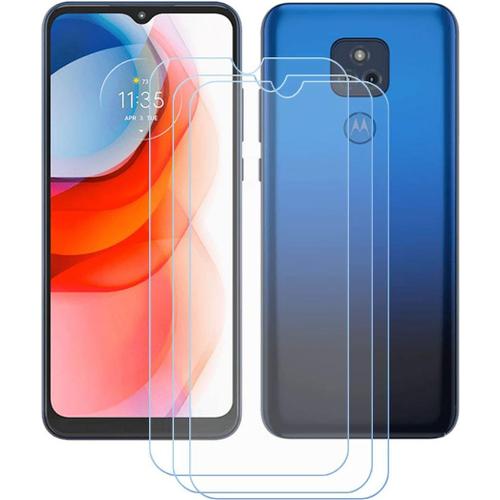 3 Pack Pour Motorola Moto G Play 2021 Protecteur Écran Verre Trempé Ultra Clair Vitre Protection Film Anti Chocs Screen Protector Hd Tempered Glass Film Pour Motorola Moto G Play 2021 6 5"" .