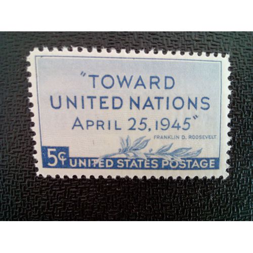 Timbre Etat-Unis Yt 479 Vers Les Nations Unies, 25 Avril 1945 ", Conférence Des Nations Unies 1945 ( 3712 )