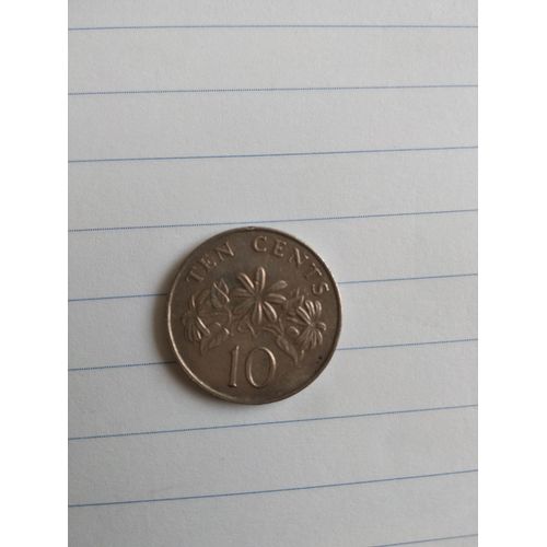 Pièce De 10 Cents Singapour