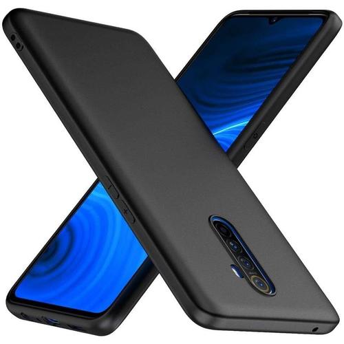 Coque Realme X2 Pro, Etui Souple Flexible En Premium Tpu, Antichoc, Anti-Dérapante Pour Realme X2 Pro-Noir