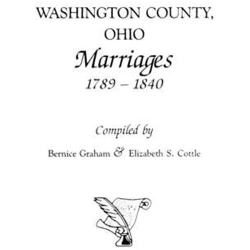 Washington County, Ohio Marriages, 1789-1840