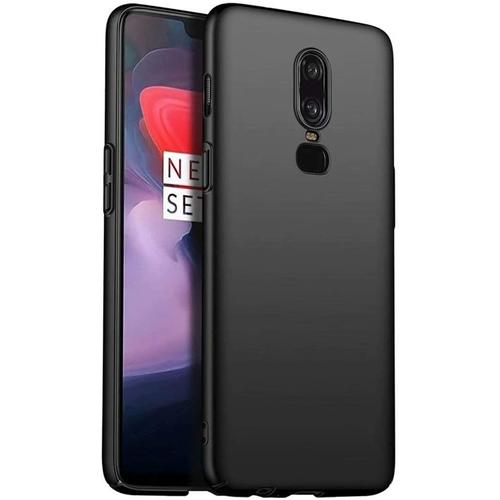 Coque Oneplus 6, Antichoc Ultra Mince Anti-Rayures Housse De Protection Pour Oneplus 6 - Noir