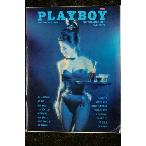 Playboy Us 1963 04 April Interview Helen Gurley Brown James Bond Ian Fleming Playmate Sandra Settani