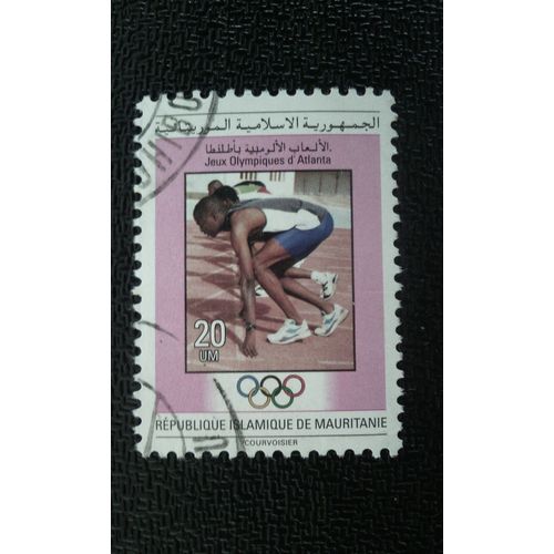 Timbre Mauritanie Yt Jeux Olympique 1996 ( 140512 )