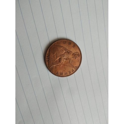 Pièce De One Penny 1913
