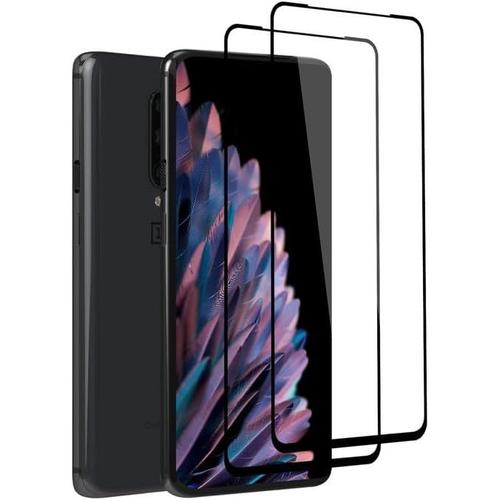 2 Pièces Pour Film De Protection Oneplus 7 Pro 5g Verre Trempé, Film Trempé Oneplus 7 Pro 5g Film, Dureté 9h, Hd Clair, Anti-Rayures, Sans Bulles Pour Protecteur D'écran Oneplus 7 Pro 5g Protecteur D'écran