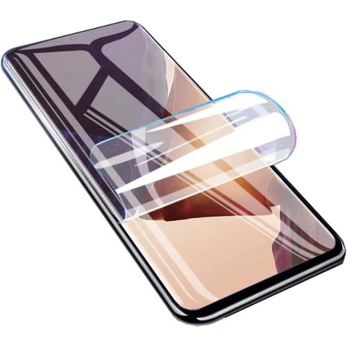 2 Pièces Film Hydrogel Pour Samsung Galaxy Note20 Ultra 5g Note 20 Ultra 6,9"" Film De Protection Haute Sensibilité Flexible Transparent Tpu Protecteurs D'écran Antidéflagrant Pas De Verre Trempé