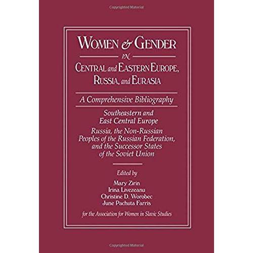Women And Gender In Central And Eastern Europe, Russia, And Eurasia