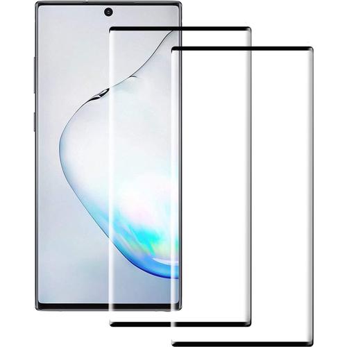 2 Unités Protecteur D'écran Pour Samsung Galaxy Note 10 Plus, Couverture Complète 3d, Anti Arañazos, Sin Burbujas, Vidrio Templado, Protecteur D'écran Samsung Galaxy Note 10 Plus?