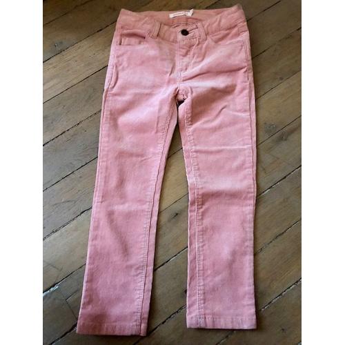 Pantalon En Velours Rose (Monoprix Kids)