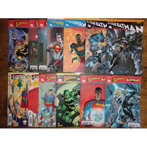 All-Star Batman / All-Star Superman / Superman & Batman Hs - Séries Complètes (Panini France)