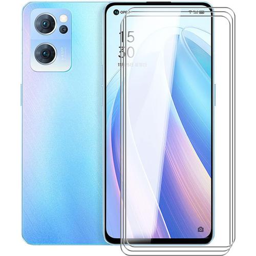 3 Pièces Film Protecteur Pour Oppo Find X5 Lite 6.43"" , Protecteur D'écran En Verre Trempé Transparent Hd De Haute Qualité, Film De Protection D'écran En Verre Trempé Dureté 9h.