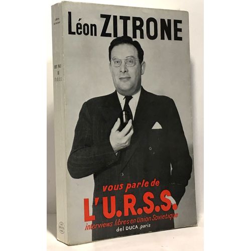 Léon Zitrone Vous Parle De L'u.R.S.S. Interveiws Libres En Union Soviétique