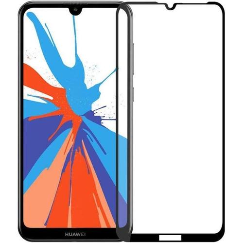 3 Pièces Protecteur D'écran 5d À Couverture Complète Pour Huawei Y7 2019 9h Verre Trempé Pour Huawei Y7 Pro 2019 Film De Protection En Verre Pour 7ème Année 2019