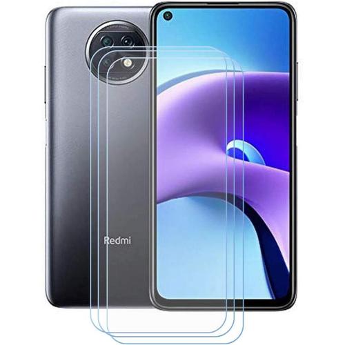 3 Pièces Protecteur D'écran En Verre Trempé Pour Xiaomi Redmi Note 9t 5g, Dureté 9h, Protecteur D'écran En Verre Trempé Ultra Clair, Verre Trempé Anti-Huile, Film De Verre Trempé Hd Pour Xiaomi Redmi Note 9t 6,53"" .