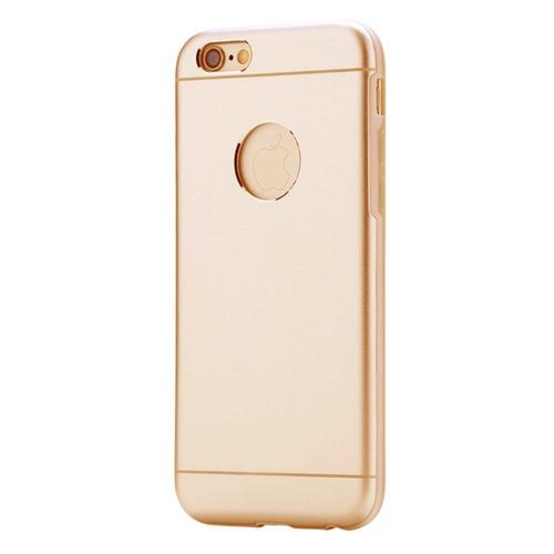 Coque Aluminium Gold Avec Intérieur Souple Gel Pour Iphone 6s