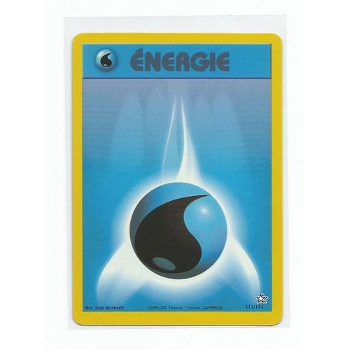 Carte Energie Eau 111/111 Set Neo Genesis Fr