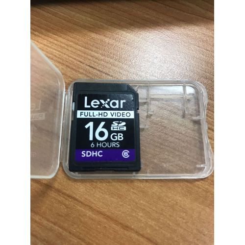 Lexar - Carte mémoire flash - 16 Go - Class 6 - micro SDHC