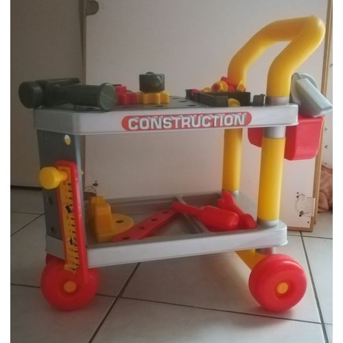 Chariot Desserte Mécanique Avec Outils De Bricolage (26 Pièces)