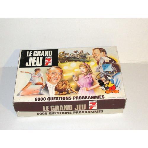 Jeux De Societe Le Grand Jeu Télé 7 Jours Ferriot 1986