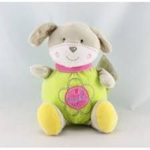 Doudou Chien Vert Gifi