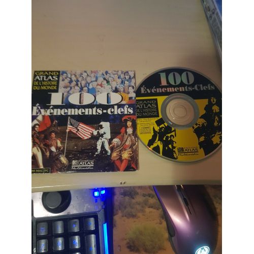 100 Événements-Clefs Cd Pc Mac Grand Atlas Du Monde