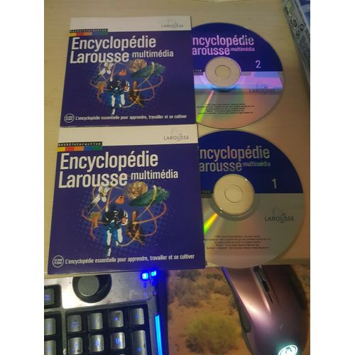 Encyclopédie Larousse Multimédia 2 Cd Pc