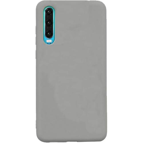 Compatible Avec Samsung Galaxy A30s Coque De Protection En Silicone Pour Téléphone Portable, Extérieur, Résistant Aux Chocs, Coque Fine, Protection De Téléphone, Résistant Aux Chocs, Gris