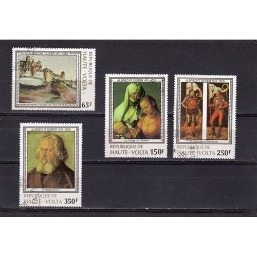 Timbres-Poste De Haute-Volta (450ème Anniversaire De La Mort DAlbrecht Dürer)