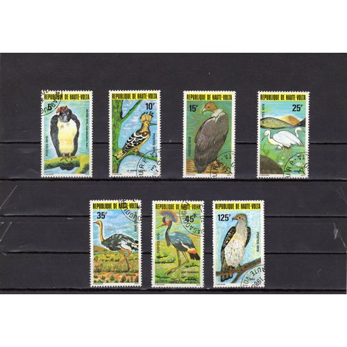 Timbres-Poste De Haute-Volta (Oiseaux)