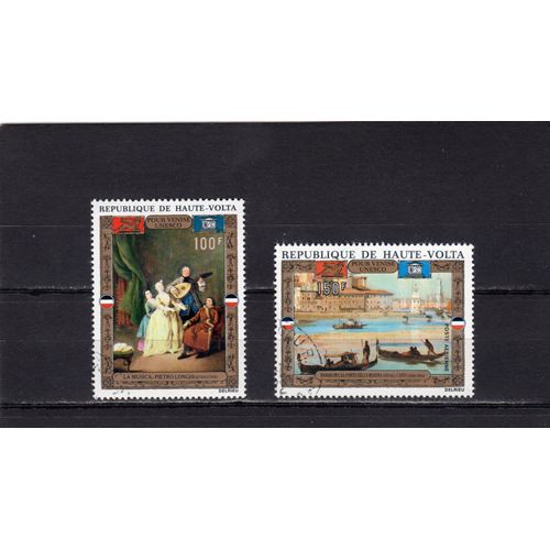 Timbres De Poste Aérienne De Haute-Volta (Sauvegarde De Venise)