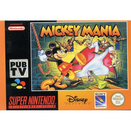 Mickey Mania : The Timeless Adventure Of Mickey Mouse Super Nintendo