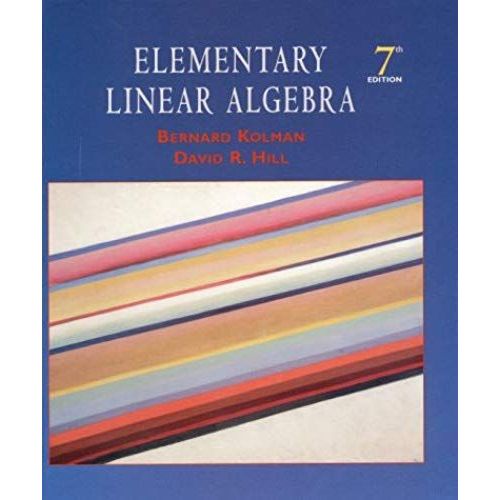 Elementary Linear Algebra