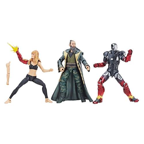 Iron Man 3 Marvel Legends Series Pack 3 Figurines Pepper, Mark Xxii & Mandarin 15 Cm