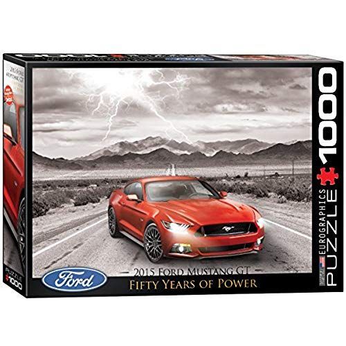 Eurographics 2015 Ford Mustang Jigsaw Puzzle (1000-Piece)